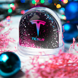 Игрушка Снежный шар Tesla - neon gradient - фото 2