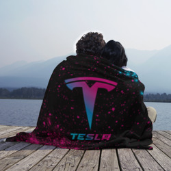 Плед 3D Tesla - neon gradient - фото 2