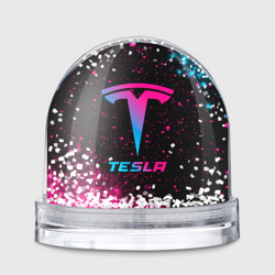 Игрушка Снежный шар Tesla - neon gradient