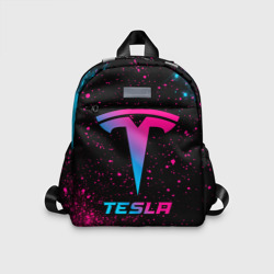 Детский рюкзак 3D Tesla - neon gradient