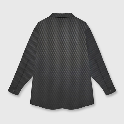 Мужская рубашка oversize 3D Suzuki - карбон, цвет белый - фото 2