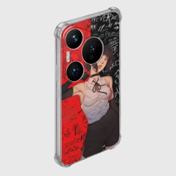 Чехол для Huawei Pura 70 Pro Резе - человек бензопила - фото 2