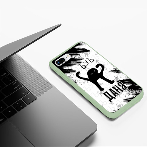 Чехол для iPhone 7Plus/8 Plus матовый с принтом Кот ъуъ Даня, фото #5