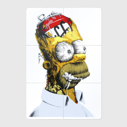 Магнитный плакат 2Х3 Гомер Симпсон с банкой пива в мыслях