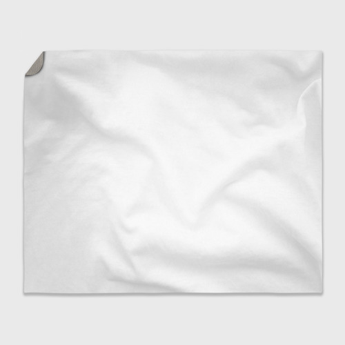 Плед 3D Maybach логотип на серой коже, цвет 3D (велсофт) - фото 4