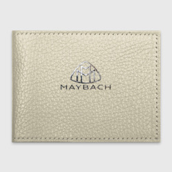Maybach логотип на бежевой коже – Обложка для студенческого билета с принтом купить со скидкой в -20%