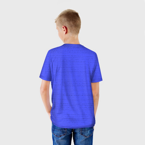 Детская футболка 3D Юрий Шатунов в детстве - автограф, цвет 3D печать - фото 4