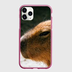 Чехол для iPhone 11 Pro матовый Невероятная капибара-модель