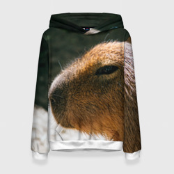 Женская толстовка 3D Невероятная капибара-модель