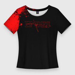 Женская футболка 3D Slim Hades - краска