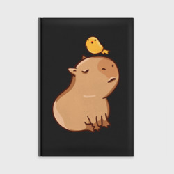 Ежедневник Милая Капибара и птичка