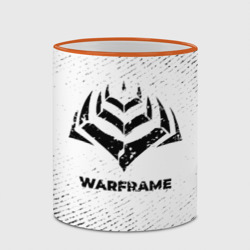 Кружка с полной запечаткой Warframe с потертостями на светлом фоне - фото 2