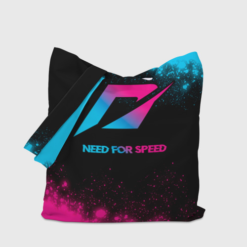 Шоппер 3D Need for Speed - neon gradient - фото 4