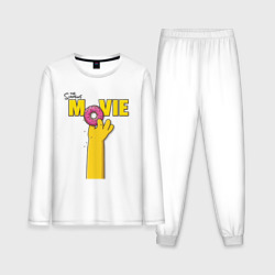 Мужская пижама с лонгсливом хлопок The Simpsons movie 