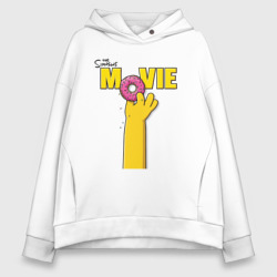 Женское худи Oversize хлопок The Simpsons movie 