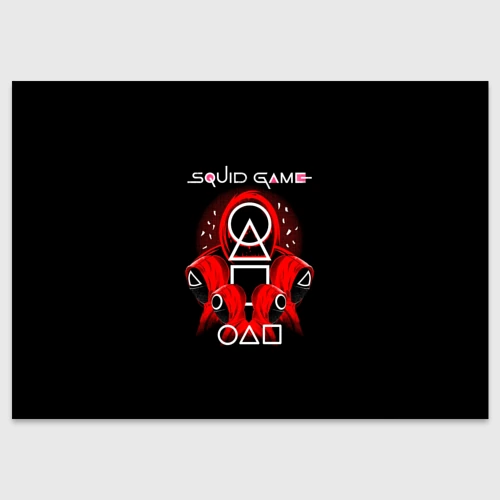 Поздравительная открытка Игра в кальмара - Squid Game