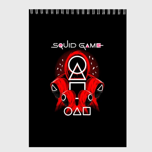 Скетчбук Игра в кальмара - Squid Game