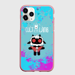 Чехол для iPhone 11 Pro Max матовый Овечка арт - Cult of the lamb