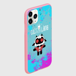 Чехол для iPhone 11 Pro Max матовый Овечка арт - Cult of the lamb - фото 2