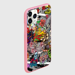 Чехол для iPhone 11 Pro Max матовый Цветное граффити и татуировки - фото 2