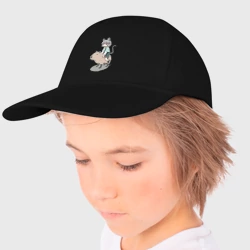 Детская бейсболка Nazrin - Touhou riding a capybara - фото 2