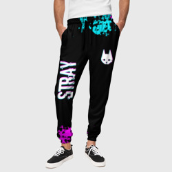 Stray - краска – Мужские брюки 3D с принтом купить
