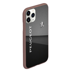 Чехол для iPhone 11 Pro Max матовый Peugeot - абстракция - фото 2