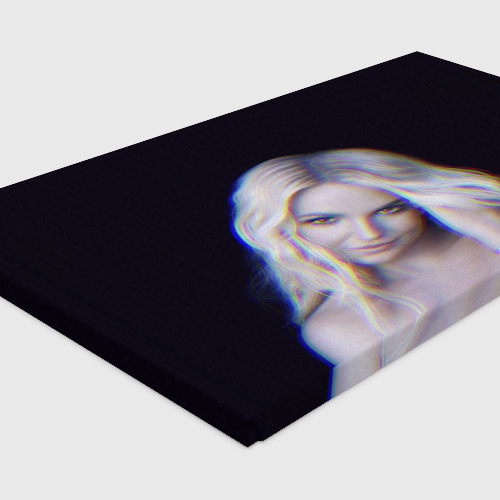 Холст прямоугольный Britney Spears Glitch, цвет 3D печать - фото 4