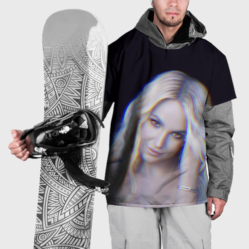 Накидка на куртку 3D Britney Spears Glitch, цвет 3D печать