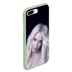 Чехол для iPhone 7Plus/8 Plus матовый Britney Spears Glitch - фото 2