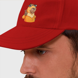 Бейсболка Капибара - жест двумя пальцами