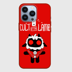 Чехол для iPhone 13 Pro Cult of the Lamb ягненок