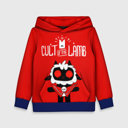 Детская толстовка 3D Cult of the Lamb ягненок