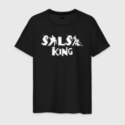Мужская футболка хлопок Король сальсы