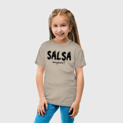 Детская футболка хлопок Сальса, кто-нибудь? - фото 2