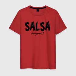 Мужская футболка хлопок Сальса, кто-нибудь?