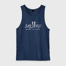 Мужская майка хлопок Salsero born to lead