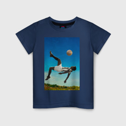 Удар Пеле – Детская футболка хлопок с принтом купить со скидкой в -20%