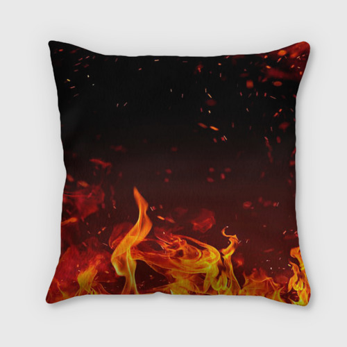 Подушка 3D Ип Ман - в огне - фото 2