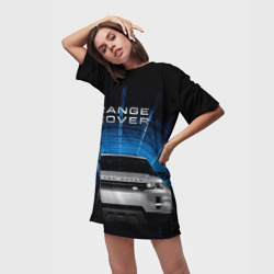 Платье-футболка 3D land rover - авто - фото 2