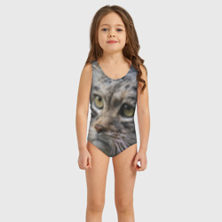 Детский купальник 3D Симпатичный манул