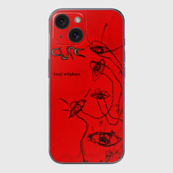 Чехол для iPhone 15 силиконовый с защитой камеры The Cure - Lost Wishes