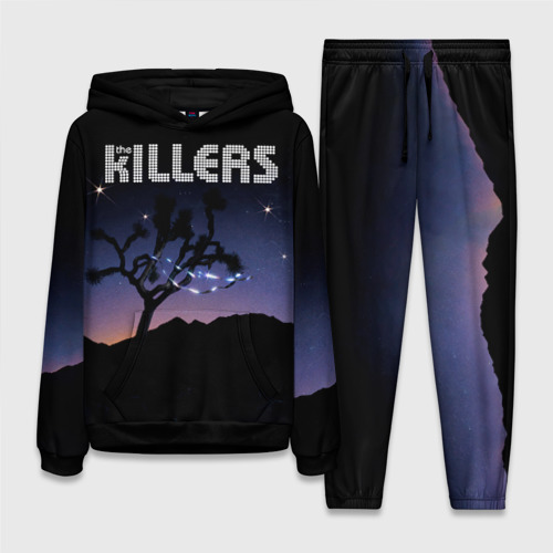 Женский костюм с толстовкой 3D Don't Waste Your Wishes - The Killers, цвет черный