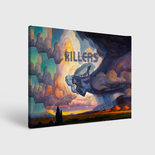 Холст прямоугольный Imploding the Mirage - The Killers, цвет 3D печать