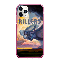 Чехол для iPhone 11 Pro Max матовый Imploding the Mirage - The Killers