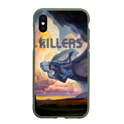 Чехол для iPhone XS Max матовый Imploding the Mirage - The Killers