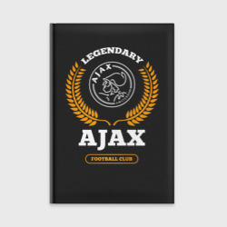 Ежедневник Лого Ajax и надпись legendary football club