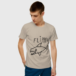 Мужская футболка хлопок Kurt Cobain Flipper - фото 2