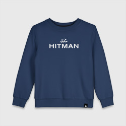 Детский свитшот хлопок Hitman - лого