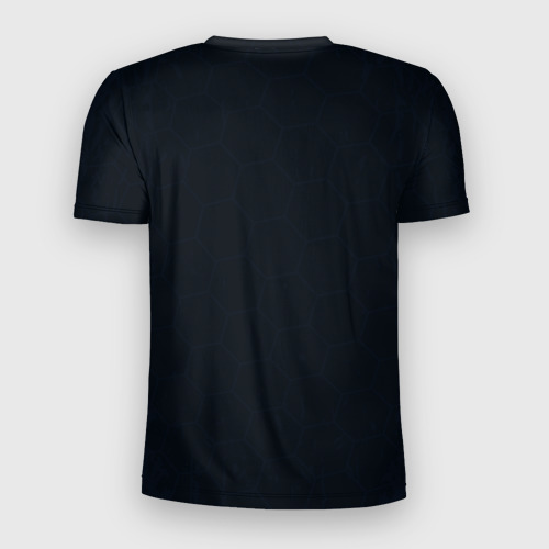 Мужская футболка 3D Slim hitman соты, цвет 3D печать - фото 2